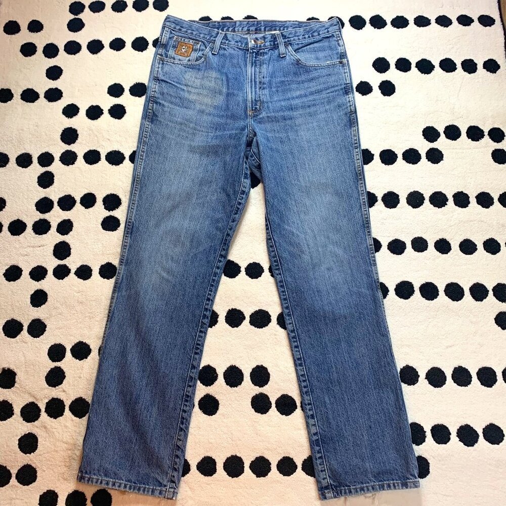 Cinch Bronze Label Distressed Workwear Jeans